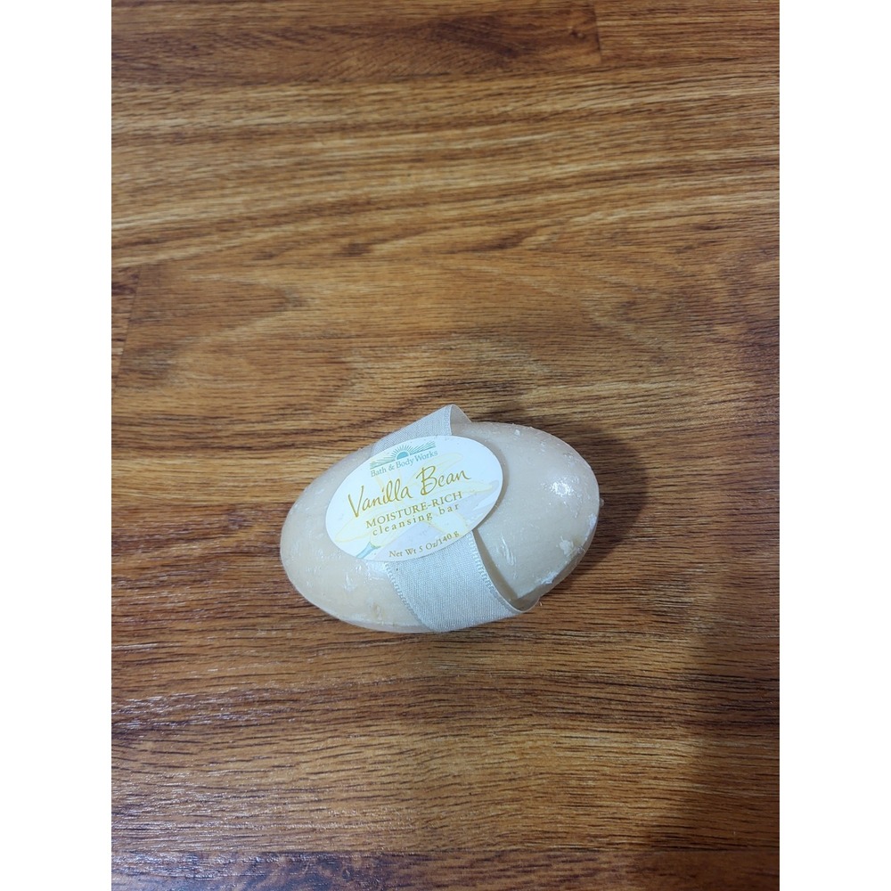 Vtge Bath & Body Works Vanilla Bean Cleansing Bar 5 Oz